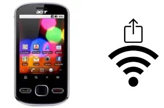 Generar QR con la clave Wifi en un Acer beTouch E140