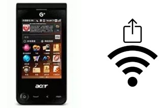 Generar QR con la clave Wifi en un Acer beTouch T500