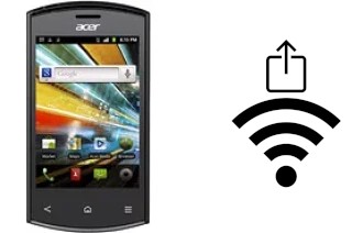 Generar QR con la clave Wifi en un Acer Liquid Express E320