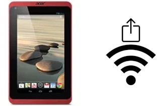 Generar QR con la clave Wifi en un Acer Iconia B1-721