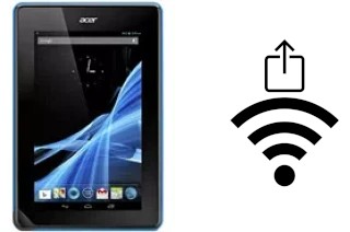 Generar QR con la clave Wifi en un Acer Iconia Tab B1-A71