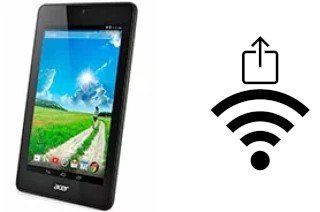 Generar QR con la clave Wifi en un Acer Iconia One 7 B1-730