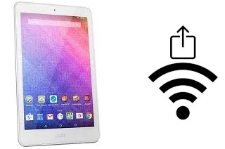 Generar QR con la clave Wifi en un Acer Iconia One 8 B1-820