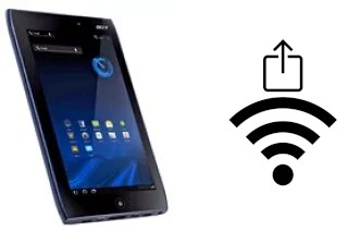 Generar QR con la clave Wifi en un Acer Iconia Tab A100