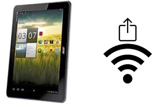 Generar QR con la clave Wifi en un Acer Iconia Tab A210