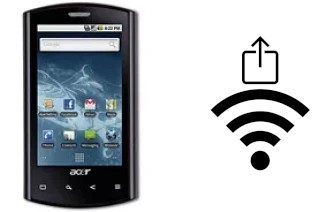 Generar QR con la clave Wifi en un Acer Liquid E