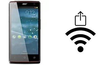 Generar QR con la clave Wifi en un Acer Liquid E3