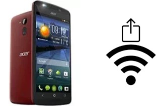 Generar QR con la clave Wifi en un Acer Liquid E700