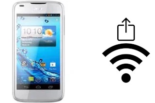 Generar QR con la clave Wifi en un Acer Liquid Gallant Duo