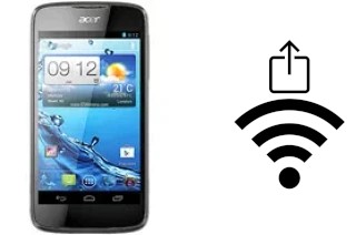 Generar QR con la clave Wifi en un Acer Liquid Gallant E350