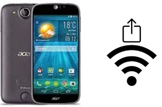 Generar QR con la clave Wifi en un Acer Liquid Jade S