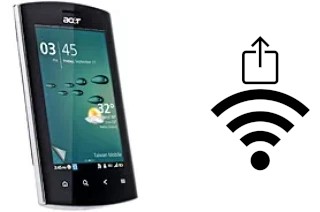 Generar QR con la clave Wifi en un Acer Liquid mt