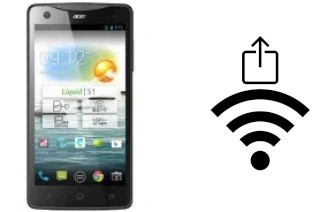 Generar QR con la clave Wifi en un Acer Liquid S1