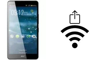 Generar QR con la clave Wifi en un Acer Liquid X1