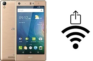 Generar QR con la clave Wifi en un Acer Liquid X2