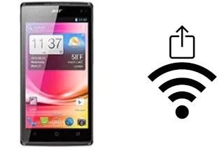 Generar QR con la clave Wifi en un Acer Liquid Z5