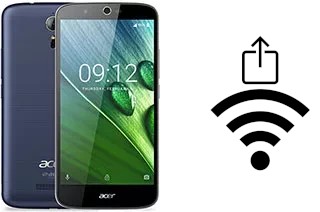 Generar QR con la clave Wifi en un Acer Liquid Zest Plus