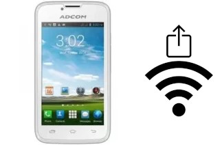 Generar QR con la clave Wifi en un Adcom A430 Plus