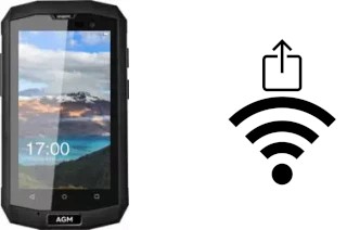 Generar QR con la clave Wifi en un AGM A8 Mini