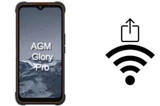 Generar QR con la clave Wifi en un AGM GLORY PRO