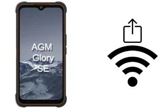 Generar QR con la clave Wifi en un AGM GLORY SE