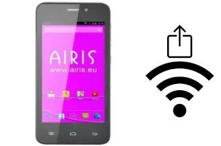 Generar QR con la clave Wifi en un Airis TM421M