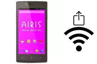 Generar QR con la clave Wifi en un Airis TM45DM