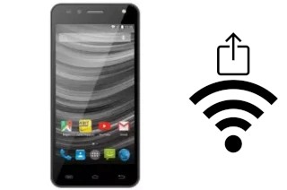 Generar QR con la clave Wifi en un Airis TM45L