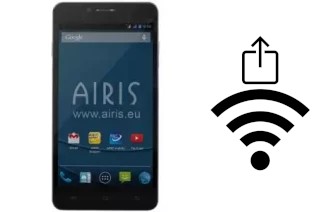 Generar QR con la clave Wifi en un Airis TM55Q