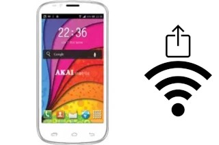 Generar QR con la clave Wifi en un Akai Aristo