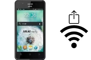 Generar QR con la clave Wifi en un Akai K40