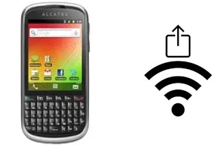 Generar QR con la clave Wifi en un alcatel OT-915