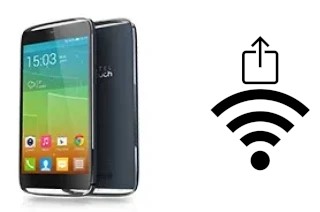 Generar QR con la clave Wifi en un alcatel Idol Alpha