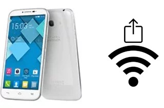 Generar QR con la clave Wifi en un alcatel Pop C9