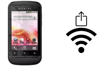 Generar QR con la clave Wifi en un alcatel OT-918D