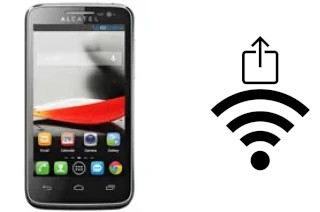 Generar QR con la clave Wifi en un alcatel Evolve