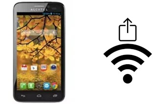 Generar QR con la clave Wifi en un alcatel Fierce