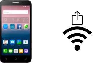 Generar QR con la clave Wifi en un Alcatel OneTouch Pop 3 (5) 3G