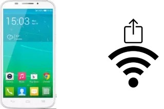 Generar QR con la clave Wifi en un Alcatel OneTouch Pop S7