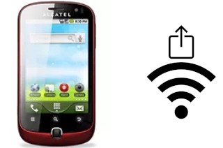 Generar QR con la clave Wifi en un alcatel OT-990