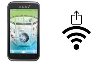 Generar QR con la clave Wifi en un alcatel OT-995