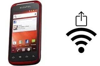 Generar QR con la clave Wifi en un alcatel OT-983