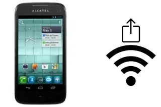 Generar QR con la clave Wifi en un alcatel OT-997