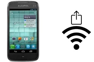 Generar QR con la clave Wifi en un alcatel OT-997D