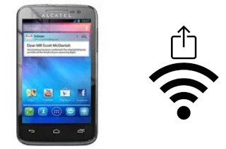 Generar QR con la clave Wifi en un alcatel One Touch M'Pop