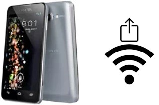 Generar QR con la clave Wifi en un alcatel One Touch Snap LTE