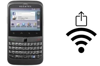 Generar QR con la clave Wifi en un alcatel OT-916