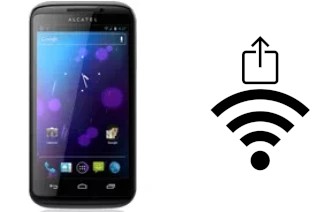 Generar QR con la clave Wifi en un alcatel OT-993