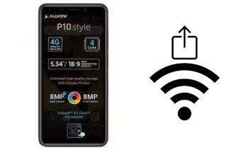 Generar QR con la clave Wifi en un Allview P10 Life