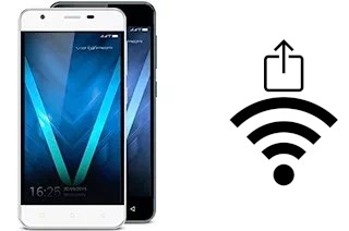 Generar QR con la clave Wifi en un Allview V2 Viper